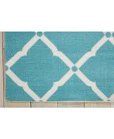 Long Street Looms Backyard BAC091 4'4" x 6'3" Outdoor Area Rug