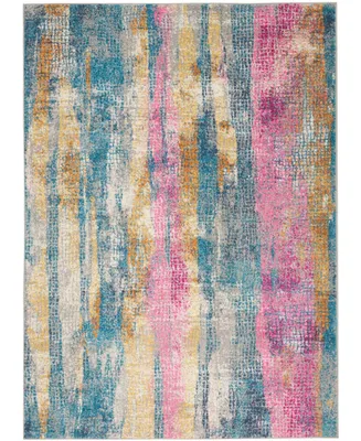 Long Street Looms Zeal ZEA16 Gray 5'3" x 7'3" Area Rug