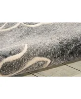 Long Street Looms Samuel SAM04 Gray 2'2" x 7'6" Runner Rug