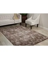 Long Street Looms Fate FAT04 Mocha 3'9" x 5'9" Area Rug