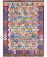 Long Street Looms Zeal ZEA12 Ivory 5'3" x 7'3" Area Rug