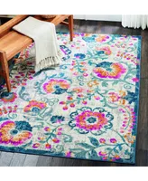 Long Street Looms Zeal ZEA19 Ivory 5'3" x 7'3" Area Rug