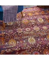 Long Street Looms Era Tabriz ERA03 Red, Multi 5'3" x 7'10" Area Rug