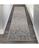 Long Street Looms Peace PEA04 2'3" x 7'3" Runner Rug