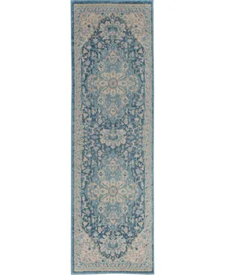 Long Street Looms Peace PEA07 2'3" x 7'3" Runner Rug