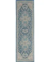 Long Street Looms Peace PEA07 2'3" x 7'3" Runner Rug