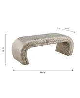 Tov Furniture Kenya Gilded Leopard Bench