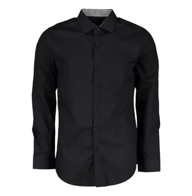Galaxy By Harvic Mens Long Sleeve Solid Slim Fit Dress Shirts