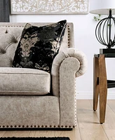 Furniture of America Lundstrom Upholstered Love Seat