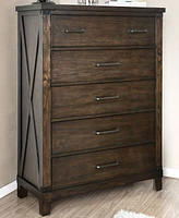 Furniture of America Trinna 5-Drawer Chest