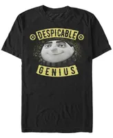 Fifth Sun Minions Men's Gru Despicable Genius Short Sleeve T-Shirt