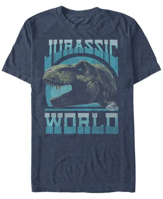 Fifth Sun Jurassic World Fallen Kingdom Men's T-Rex Vintage-Like Profile Short Sleeve T-Shirt