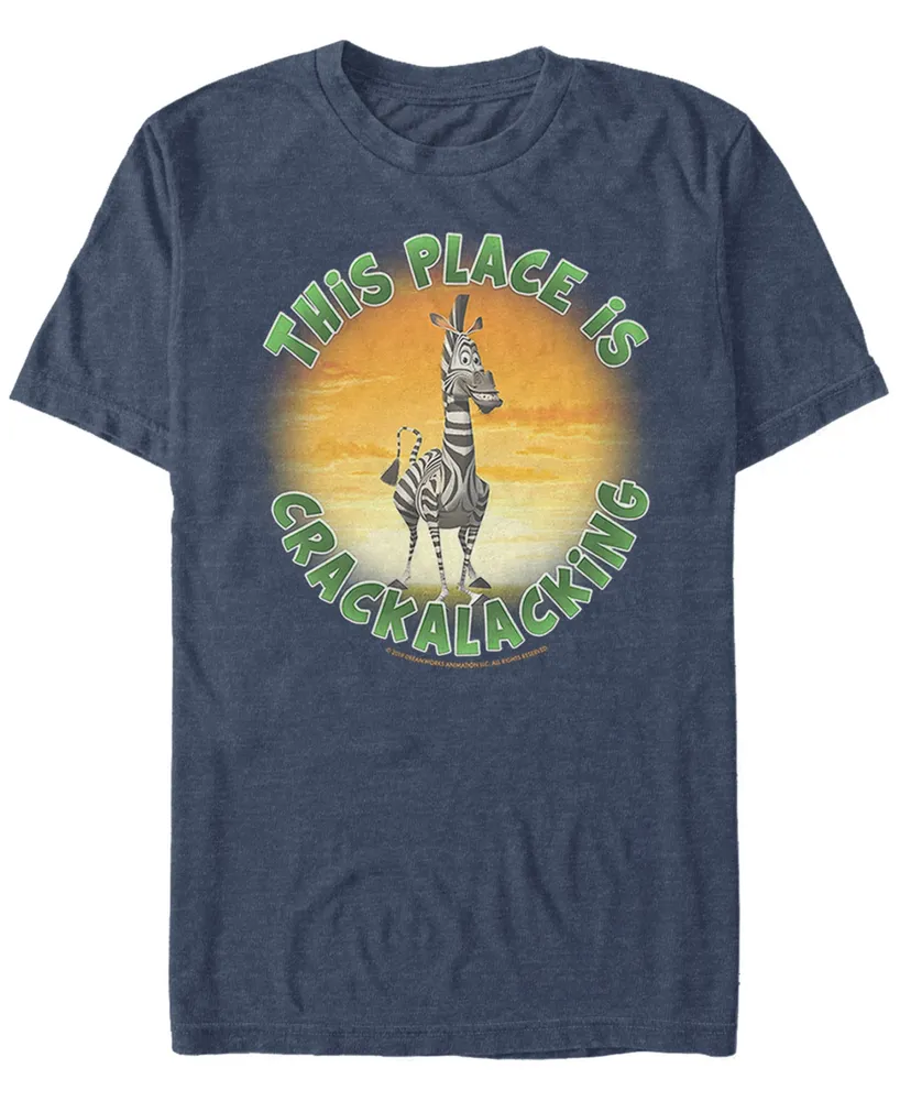 Fifth Sun Madagascar Men's Marty This Place Is Crackalacking Short Sleeve T-Shirt