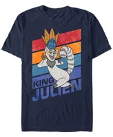 Fifth Sun Madagascar Men's King Julien Short Sleeve T-Shirt