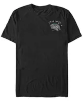 Fifth Sun Star Wars Men's Millennium Falcon Patch Short Sleeve T-Shirt
