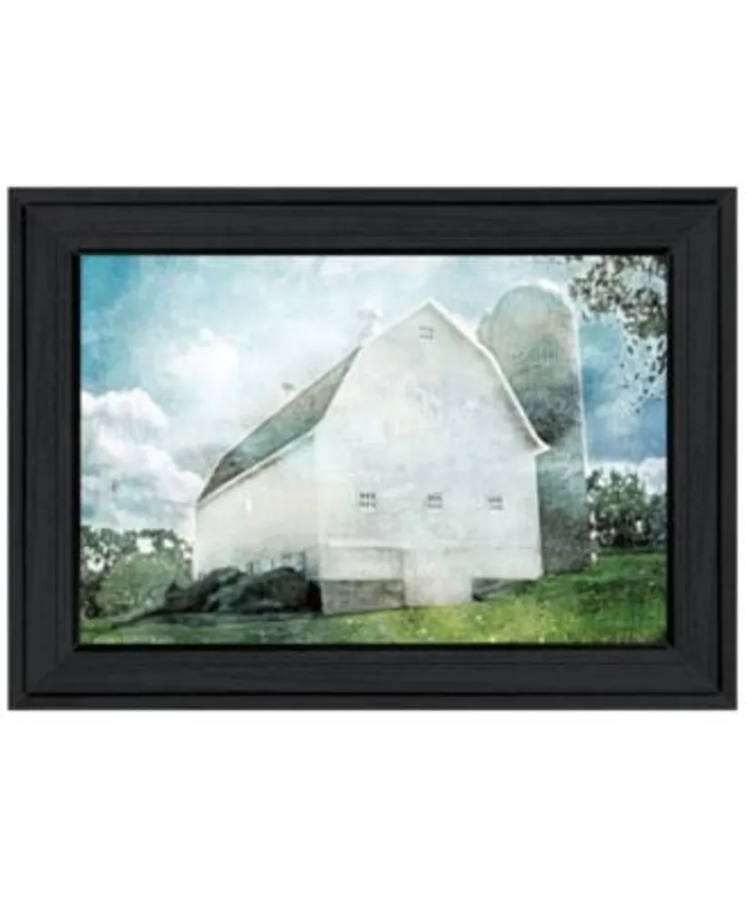 Trendy Decor 4u White Barn By Bluebird Barn Ready To Hang Framed Print Collection