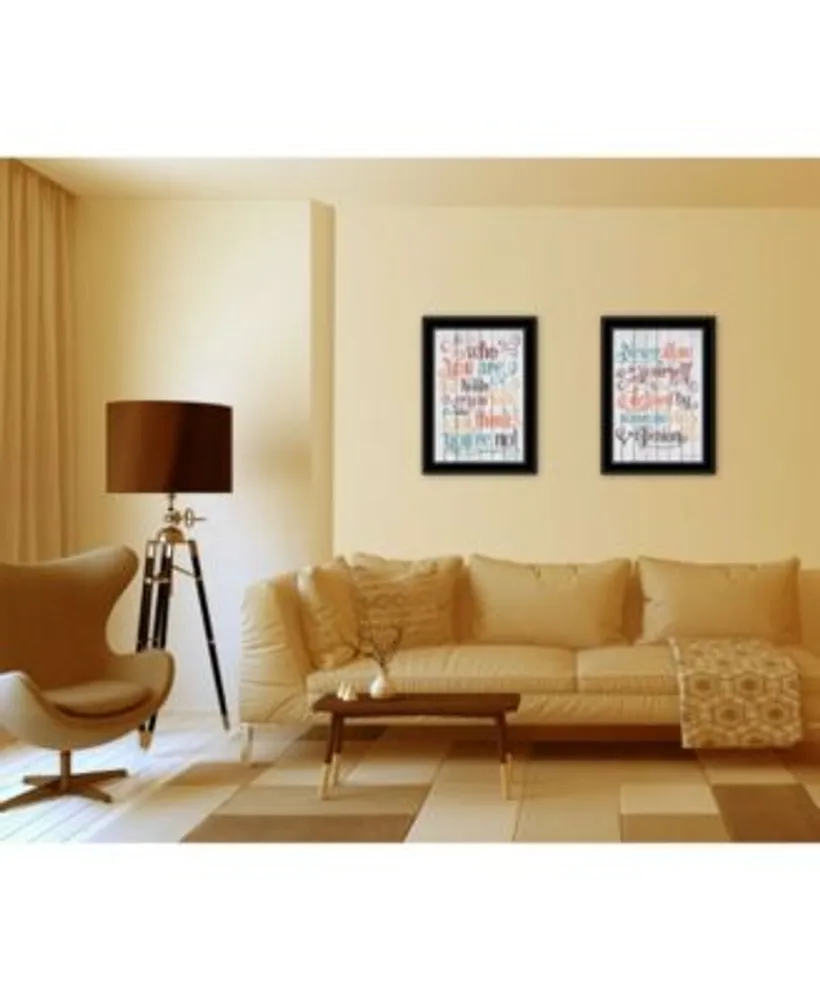 Trendy Decor 4u Who You Think 2 Piece Vignette By Susan Ball Collection