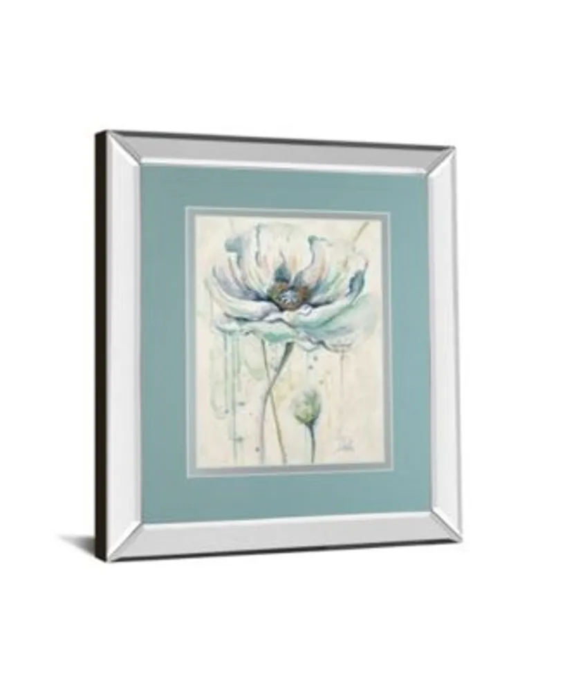 Classy Art Fresh Poppies By Patricia Pinto Mirror Framed Print Wall Art Collection