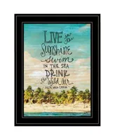 Trendy Decor 4u Live In The Sunshine By Misty Michelle Ready To Hang Framed Print Collection