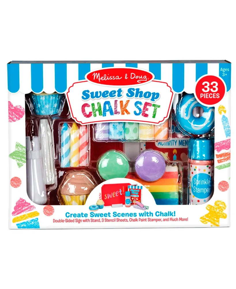 Melissa and Doug Sweet Shop Chalk Set