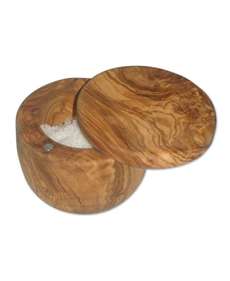 Berard Handcrafted Olive Wood Salt Keeper