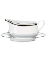 Noritake Dinnerware, Austin Platinum Gravy with Tray