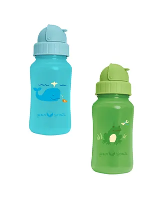 green sprouts Straw Bottle Pack of 2