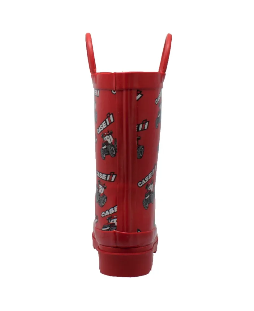 Case Ih Toddler Boys and Girls Big Rubber Boots