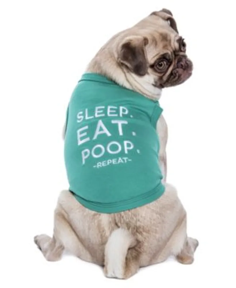 Parisian Pet Sleep Eat Poop Dog T-Shirt