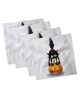 Ambesonne Halloween Set of 4 Napkins