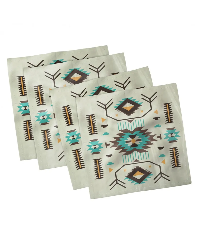 Ambesonne Southwestern Set of 4 Napkins