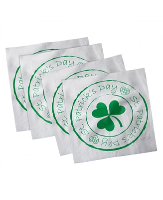 Ambesonne St. Patrick's Day Set of 4 Napkins, 18" x 18"