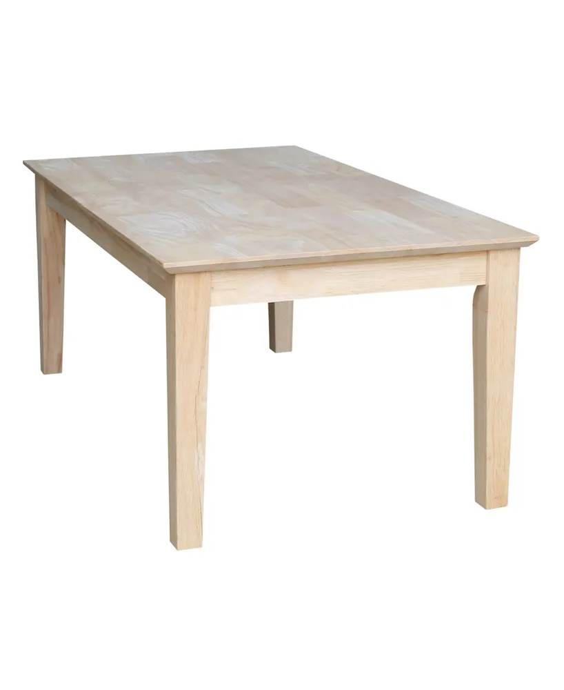 International Concepts Shaker Coffee Table