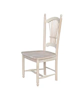 International Concepts Sheafback Chairs, Set of 2