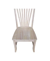 International Concepts Amanda Chairs, Set of 2