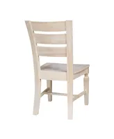 International Concepts Vista Ladderback Chairs