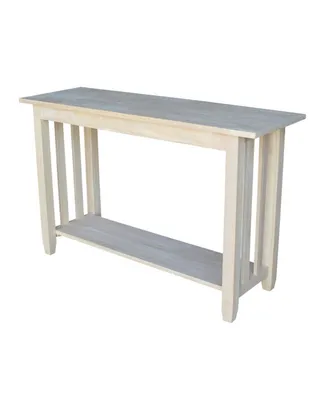 International Concepts Mission Console or Sofa Table