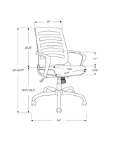 Monarch Specialties Office Chair -Mesh, Multi Position