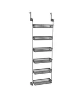 Household Essentials Over-the-Door 6 Shelf Storage Rack