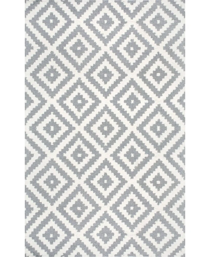 nuLoom Harmony Contemporary Kellee 7'6" x 9'6" Area Rug