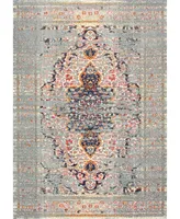 nuLoom Casablanca Distressed Persian Sarita 7'10" x 11' Area Rug