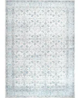 Nuloom Bodrum Vintage Inspired Rio Aqua Area Rug