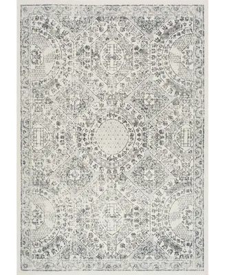 nuLoom Bodrum Vintage-Inspired Minta Gray 3' x 5' Area Rug