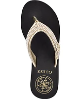 Guess Women's Sarraly Eva Logo Wedge Sandals