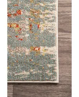 nuLoom Casablanca Distressed Persian Sarita 5'3" x 7'7" Area Rug