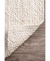 nuLoom Natura Hand Woven Rigo 4' x 6' Area Rug