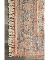 nuLoom Ingadi Luster Medallion Multi 5' x 8' Area Rug