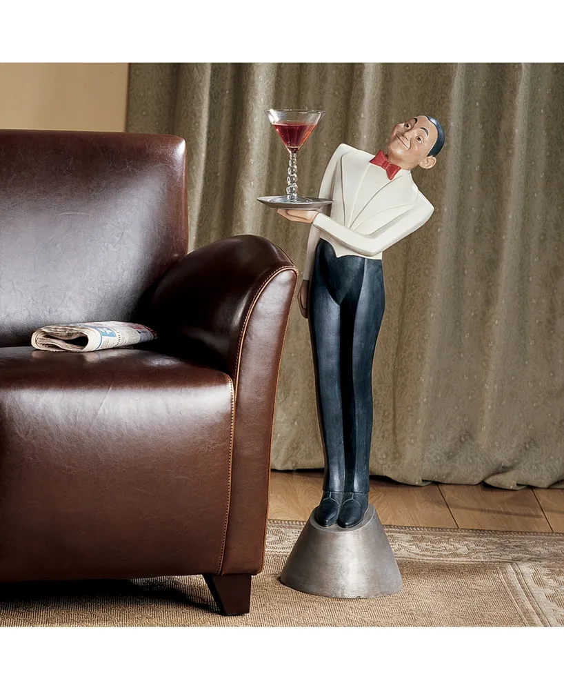 Design Toscano Francois, the Parisian Art Deco Butler