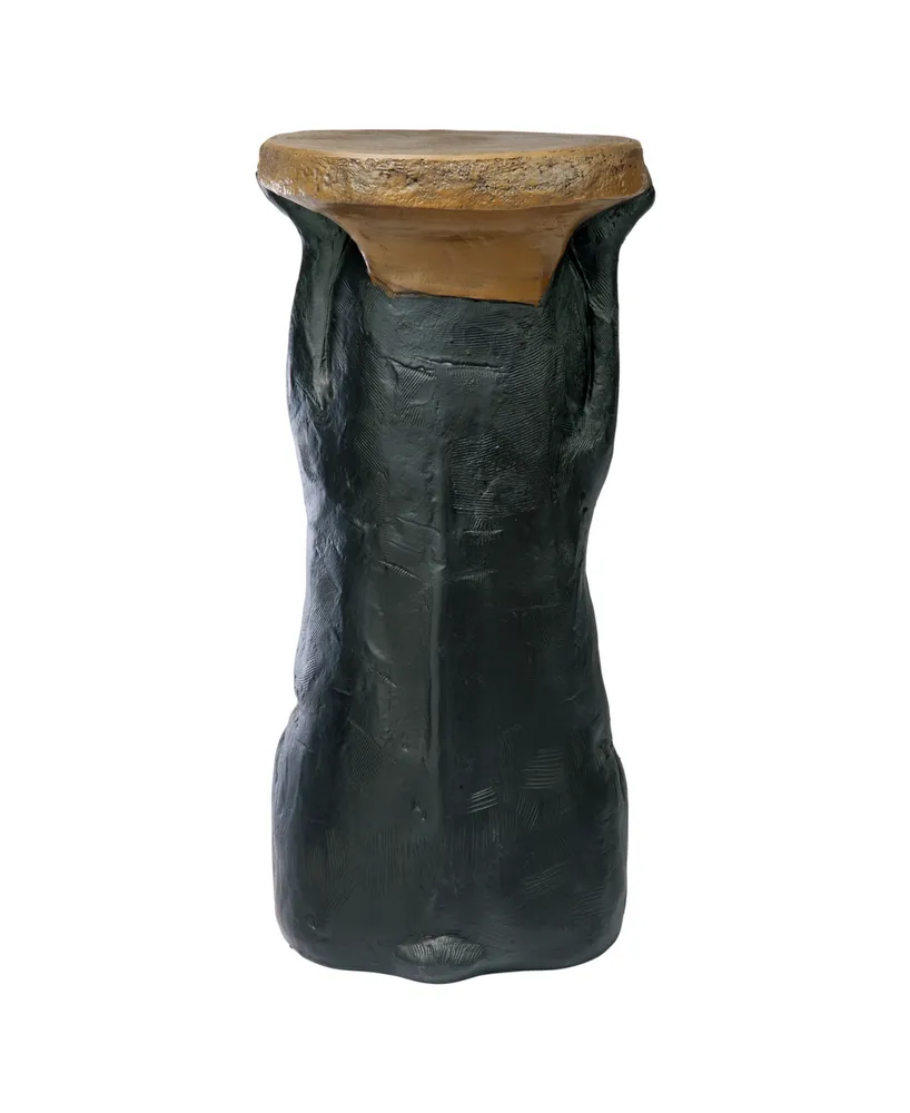Design Toscano Black Forest Bear Pedestal Table