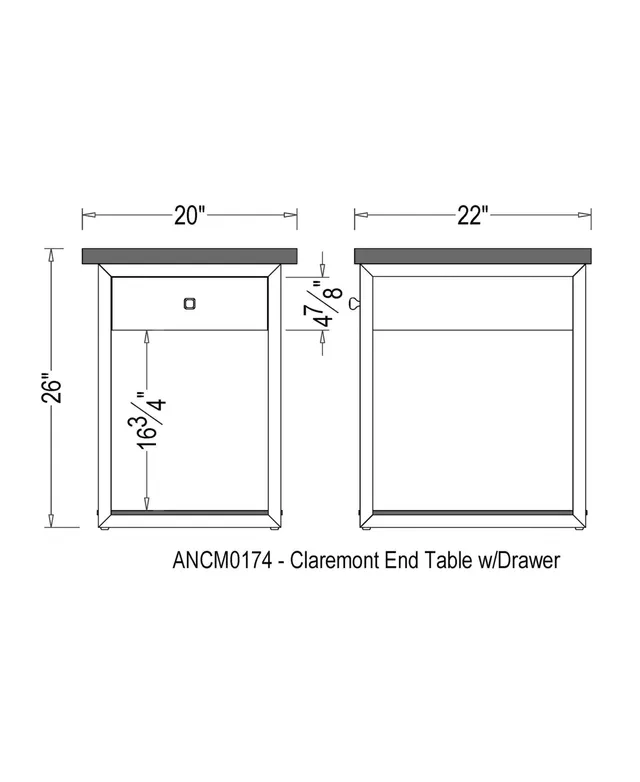 Alaterre Furniture Claremont Rustic Wood Coat Hook and Bench Set